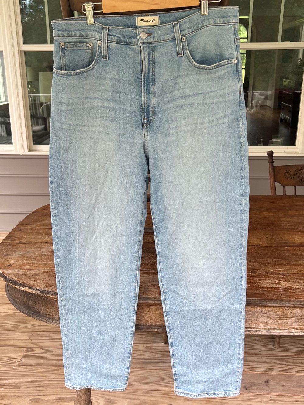 Madewell The Perfect Vintage Straight Jean Light Wash Size 32 Measures W34